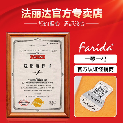 Farida法丽达电吉他F5020F2020初学者入门3030官方旗舰店正品5051 - 图3