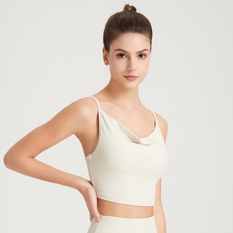 2024年新款运动内衣女外穿跑步瑜伽服美背N背心无钢圈文胸健身上 - 图0