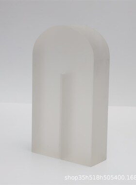 轻奢简约水晶拱形桥形摆件个性时尚拱门家居艺术创意摆件软装样板