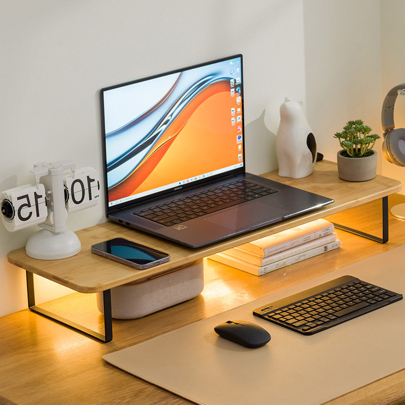 显示器增高架台式电脑萤幕屏幕底座擡高支架桌面键盘托架显示屏 - 图0