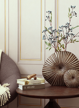 树脂工艺品简约现代轻奢高档创意酒柜电视柜家居装饰玄关客厅摆件