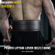 Powerlifting belt cowhide quick buckle 13MM thick