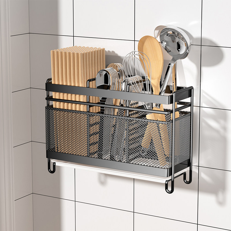 10,000+ people have purchased the household wall-mounted chopstick basket