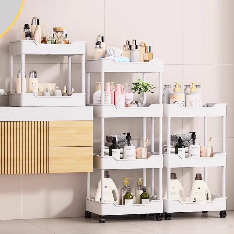 小推车置物架卫生间收纳夹缝架浴室厕所省空间神器厨房落地储物架,淘宝优惠券,粉丝福利购,淘宝优惠卷