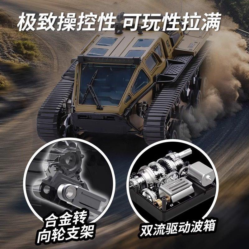 遥控坦克履带汽车rc四驱越野大马力高速漂移电动玩具儿童男孩赛车,淘宝优惠券,粉丝福利购,淘宝优惠卷