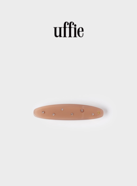 uffie于绘 柳叶钻饰边夹
