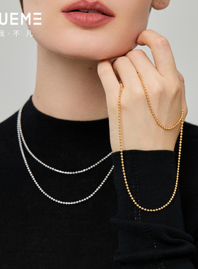 真我不凡S925纯银法式复古项圈