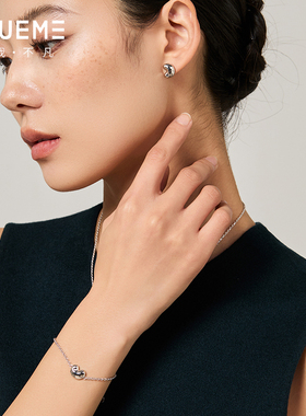 真我不凡S925银相思豆手链女2025新款爆款轻奢小众设计手饰手镯女