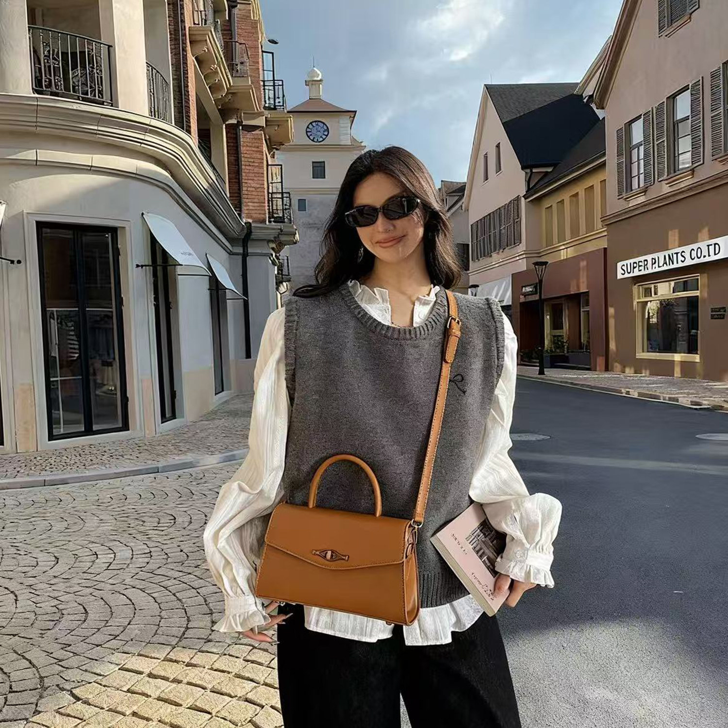 渡自DUZI 包包 小方包女包2026新款潮手提斜挎包时尚简约单肩包,淘宝优惠券,粉丝福利购,淘宝优惠卷