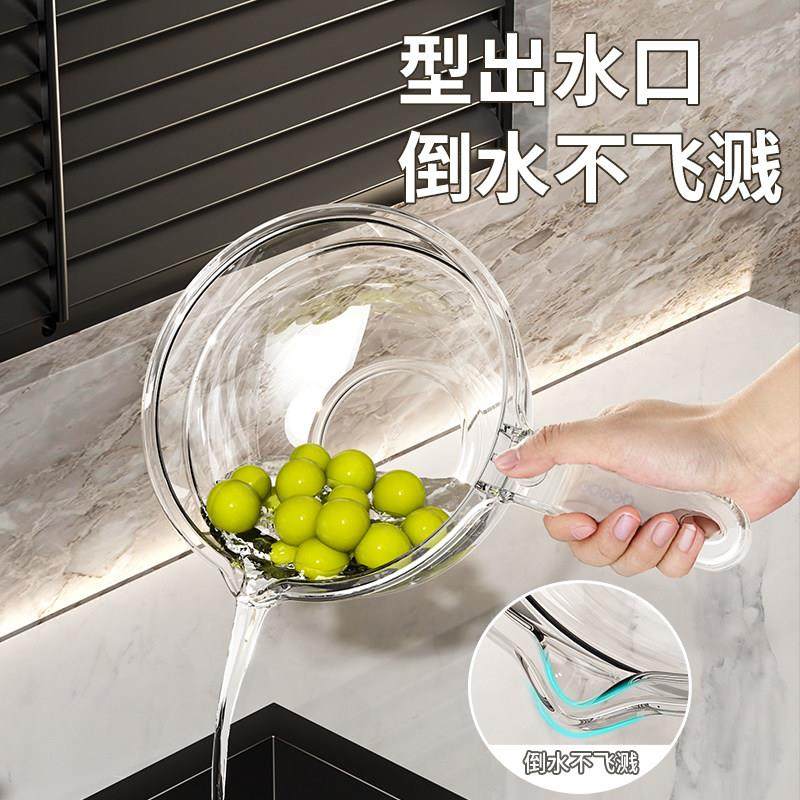 厨房水勺加深加厚水瓢家用长柄大号塑料透明摔不破舀水瓢洗头洗澡,淘宝优惠券,粉丝福利购,淘宝优惠卷