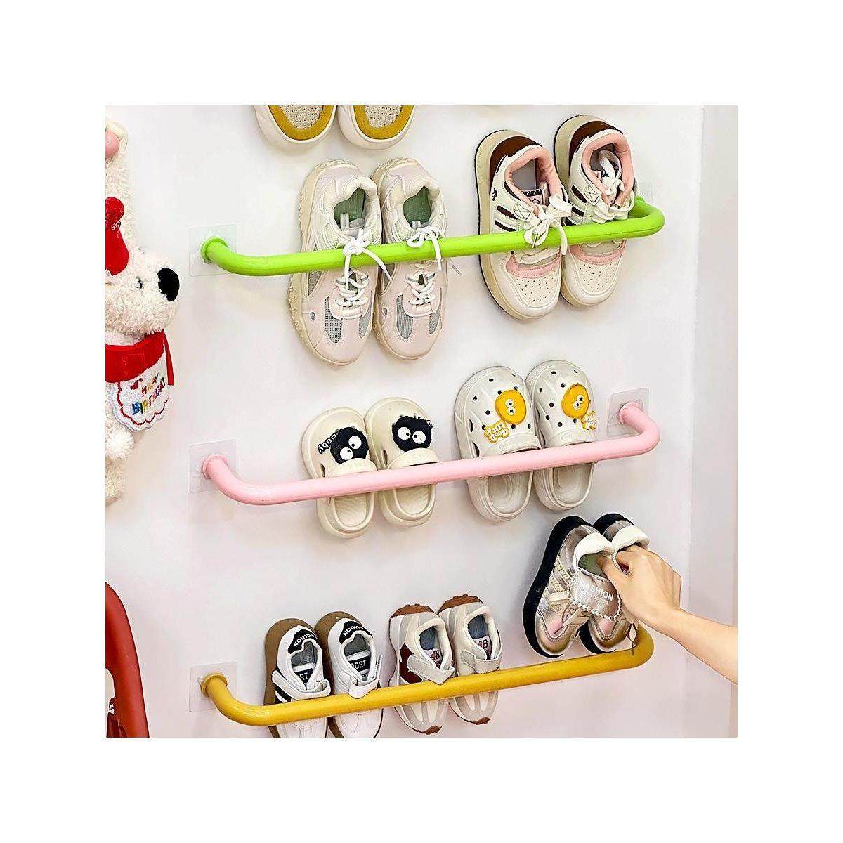 门后鞋架简易壁挂式墙上儿童鞋架家用门口多层收纳架宝宝挂鞋架子,淘宝优惠券,粉丝福利购,淘宝优惠卷