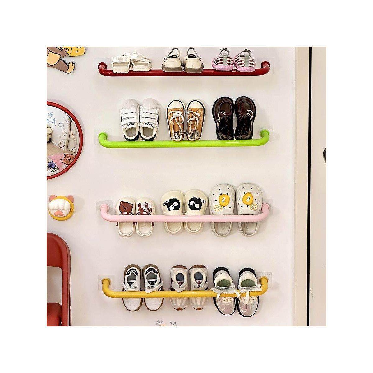 门后鞋架简易壁挂式墙上儿童鞋架家用门口多层收纳架宝宝挂鞋架子,淘宝优惠券,粉丝福利购,淘宝优惠卷