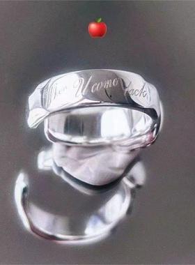 【恋与深空】夏以昼苹果戒指开口可调节动漫周边二次元戒指