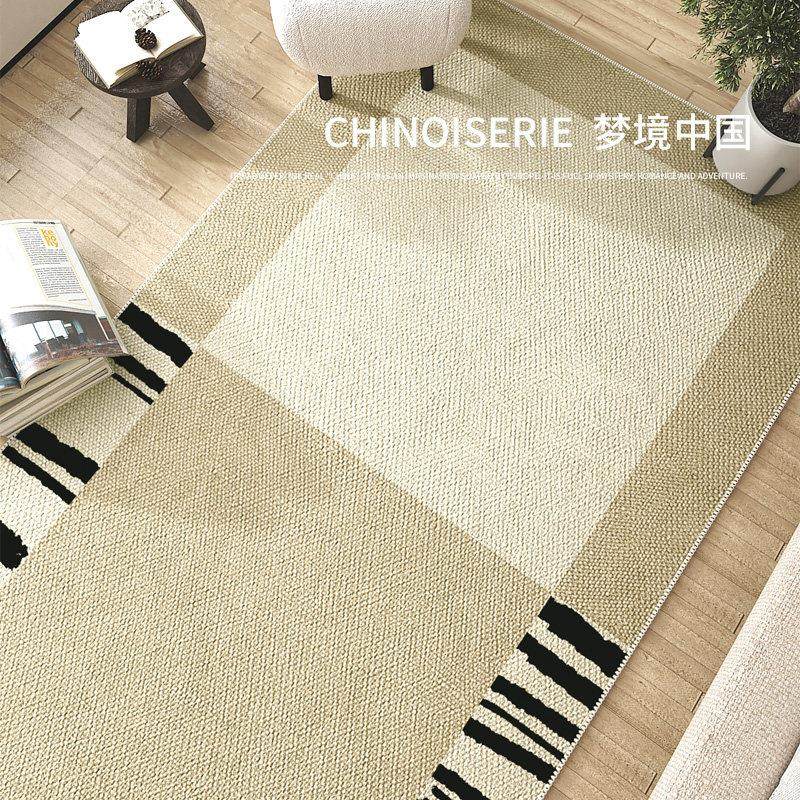 AOVOC 长条床边地毯复古客厅地毯卧室法式床前沙发茶几毯家用地垫,淘宝优惠券,粉丝福利购,淘宝优惠卷