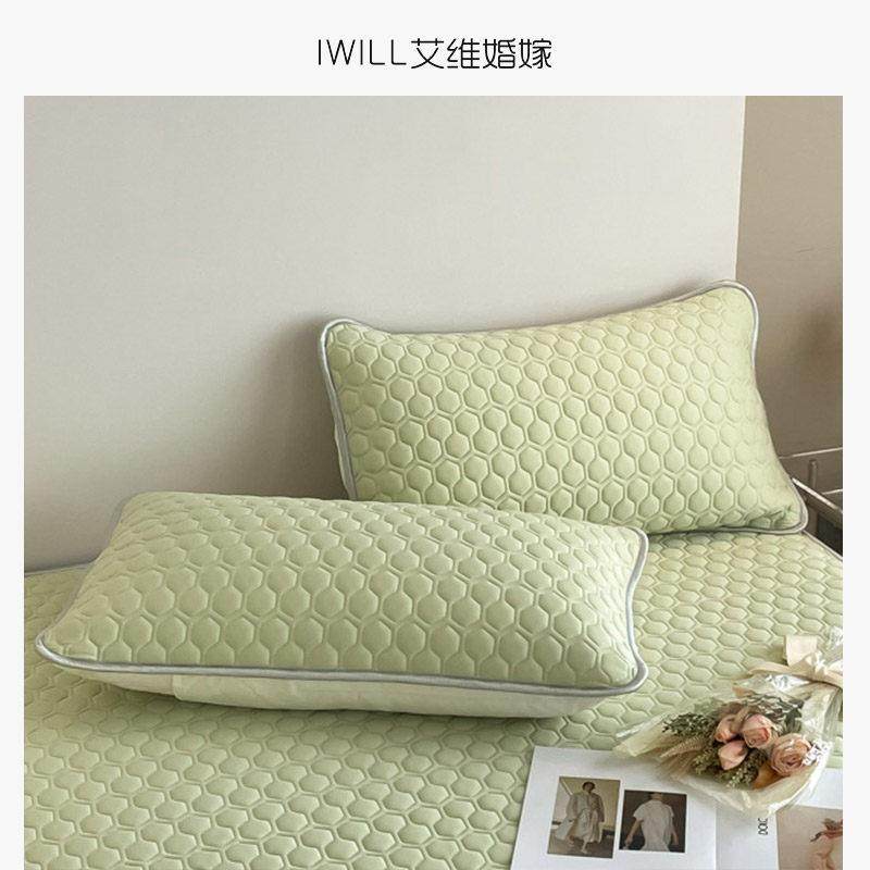 乳胶凉席四件套床笠款夏天冰丝席三件套可水洗折叠冷感空调席子,淘宝优惠券,粉丝福利购,淘宝优惠卷