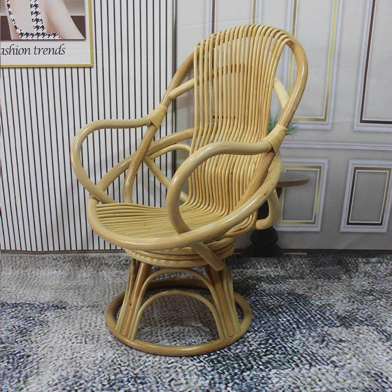 江南藤艺印尼玛瑙藤编椅家用阳台休闲椅真藤办公电脑椅职员椅转椅,淘宝优惠券,粉丝福利购,淘宝优惠卷