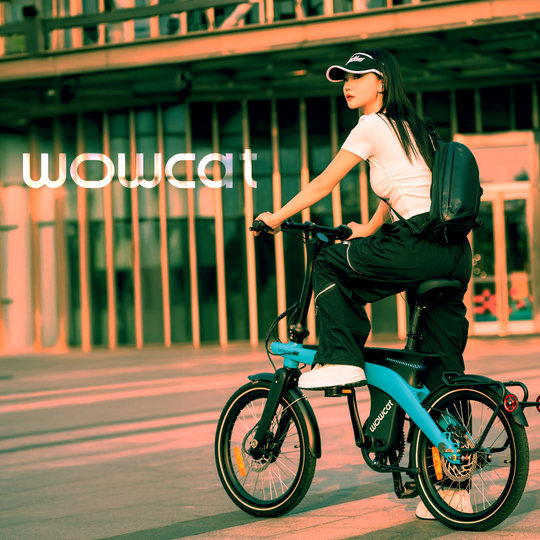 WOWCAT TEC7电助力自行车ebike折叠车成人超轻便携女款高端公路车