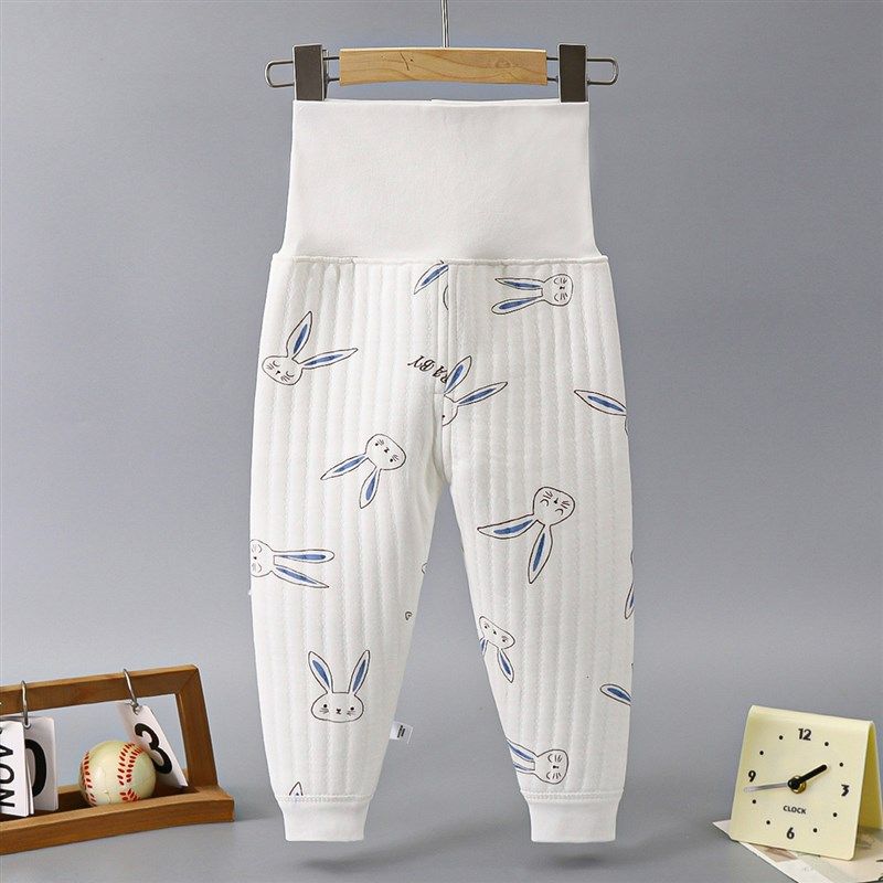 宝宝高腰裤婴儿加棉保暖护肚裤男女儿童两用档春秋冬夹棉打底秋裤,淘宝优惠券,粉丝福利购,淘宝优惠卷