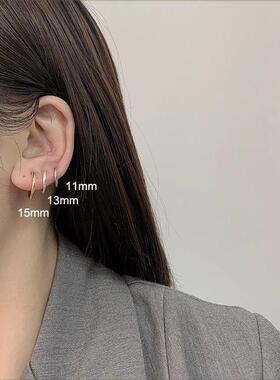 1 Pair Ear Cuff Fake Hoop Earrings Man Wiout Drilling Ear