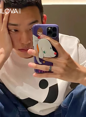 潮牌痞帅个性风男生指环简约百搭