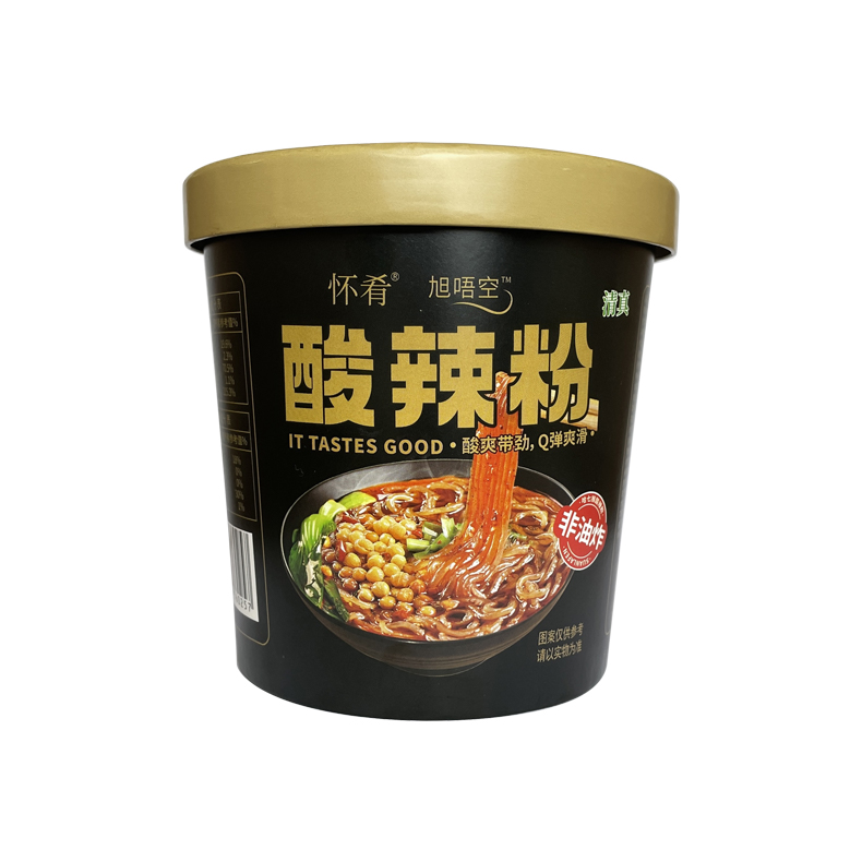 【买6桶送6桶】大桶装正宗重庆酸辣粉红薯粉丝泡面速食整箱宿舍吃