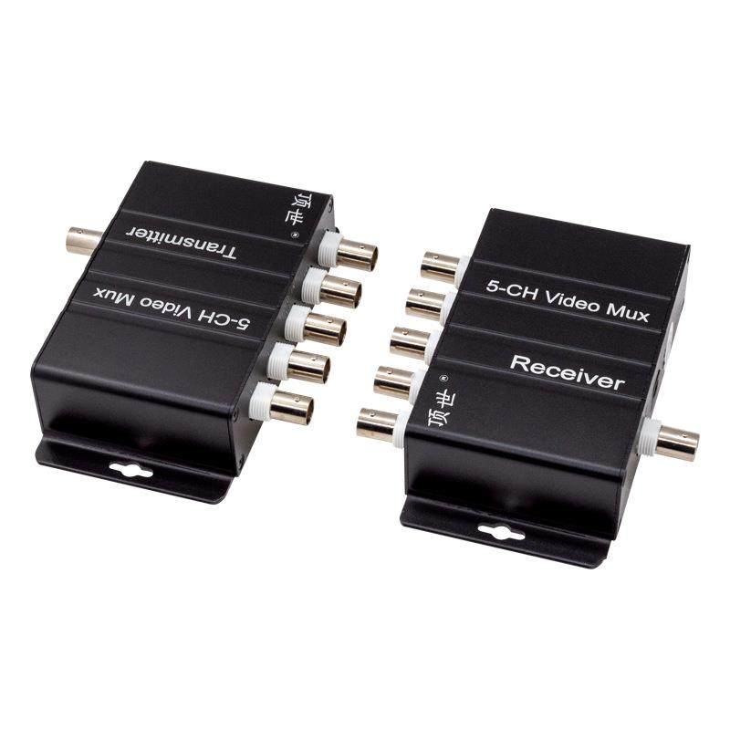 5路5监控视频复用器多路复合器监控配件同轴模拟视频叠加器传输器 - 图3