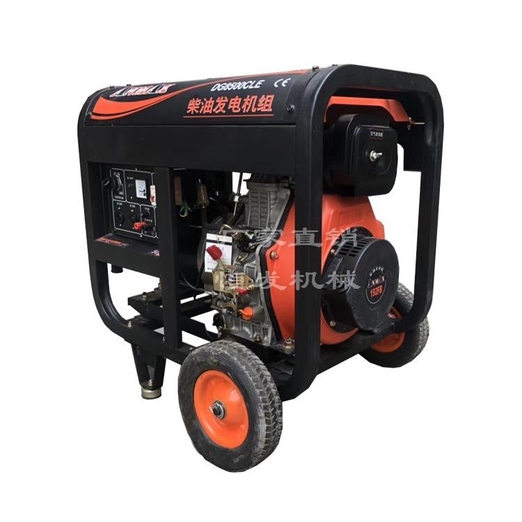 倍安特3KW5/6/8kW小型开架柴油发电机组5KW8千瓦单三相220v/380V - 图2