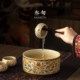 Dunhuang ຄໍາແລະເງິນສາຂາ intertwined ຮູບແບບຊາລ້າງ
