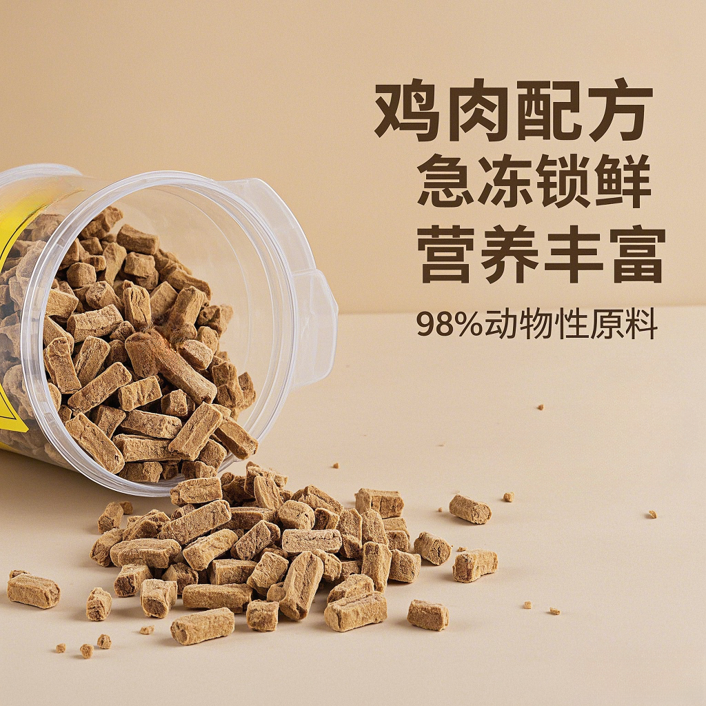 冻干生骨肉条饼猫粮拌粮主粮狗粮猫零食营养袋鸡肉鸡胸肉牛肉磨牙,淘宝优惠券,粉丝福利购,淘宝优惠卷