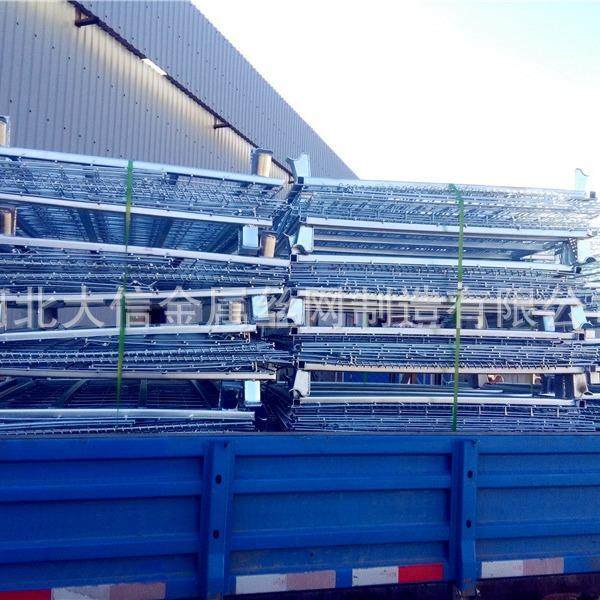 50*100网孔折叠周转箱水果蔬菜转运筐蝴蝶笼加轮加中空板铁框,淘宝优惠券,粉丝福利购,淘宝优惠卷