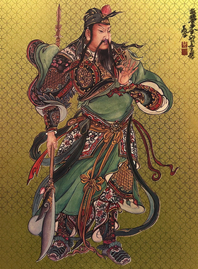 财神桌面摆件办公室装饰画高浮雕镜框画金雕工艺随手礼高端商务礼