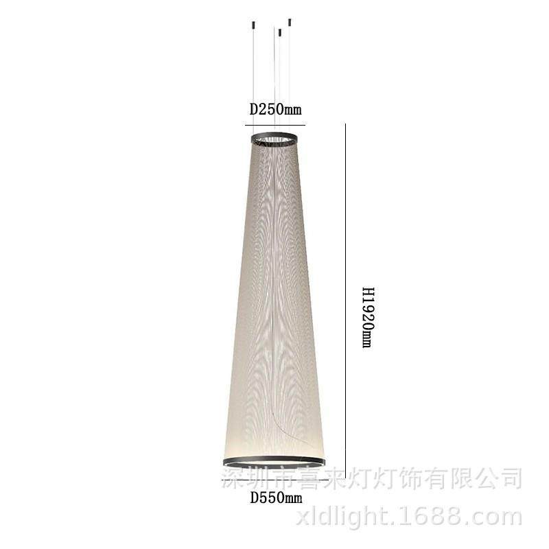 西班牙Vibia现代简约餐厅别墅loft楼梯间客厅线性流苏棉线吊灯,淘宝优惠券,粉丝福利购,淘宝优惠卷