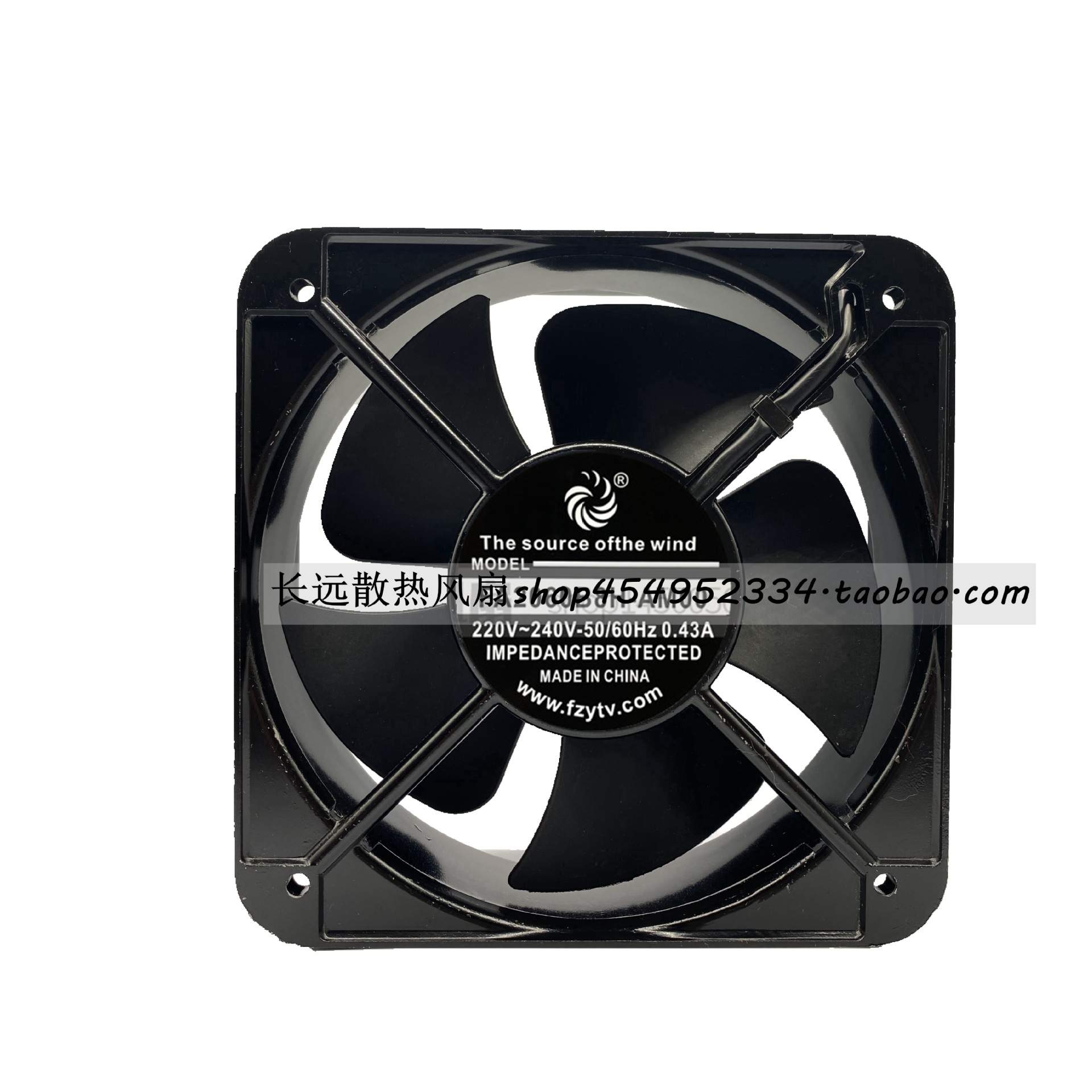 FA2060B8H-AM00 220-240V 0.43A 20CM 20060 轴流风机 散热风扇 - 图0