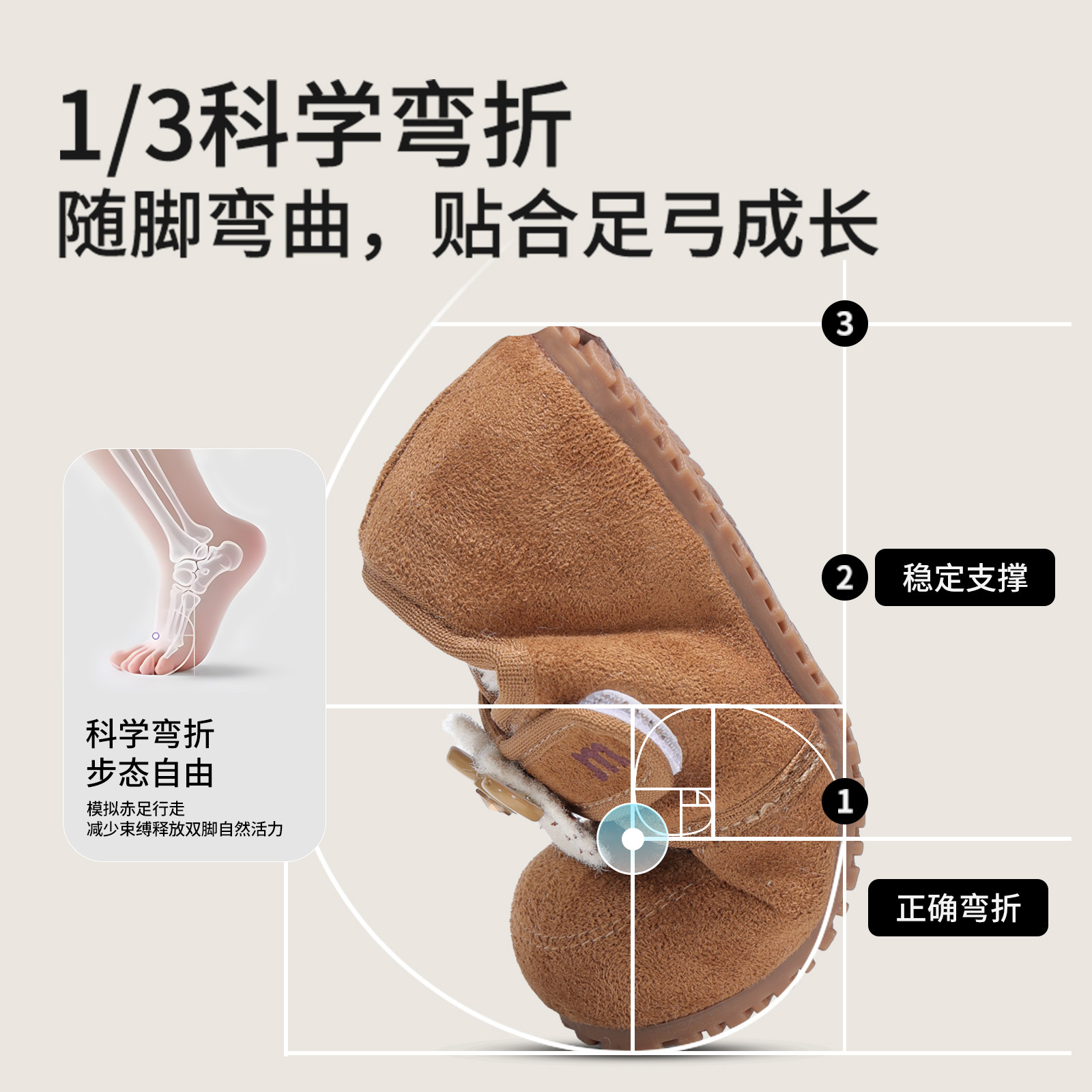 女童棉鞋冬季2025新款加绒加厚儿童保暖鞋子小女孩豆豆鞋女宝冬鞋,淘宝优惠券,粉丝福利购,淘宝优惠卷