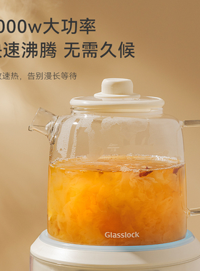 GLASSLOCK家用全玻璃养生壶