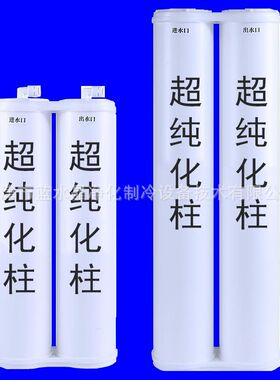 实验室超纯水机预处理柱超纯化柱精混树脂反渗透柱100G离子交换柱