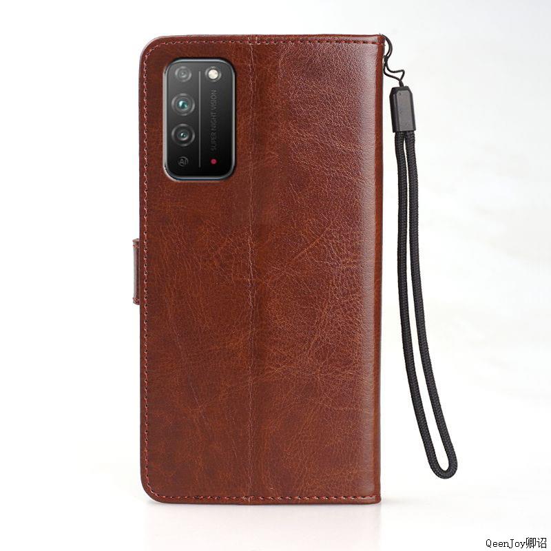 适用华为TEL-AN00a手机壳翻盖华为TEL一AN00a外壳6.63英寸荣耀X10保护套皮夹TEL-AN10全包x1o软壳荣誉X10钱包