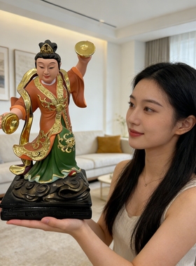 树脂中式佛堂佛像树脂雷装饰摆件