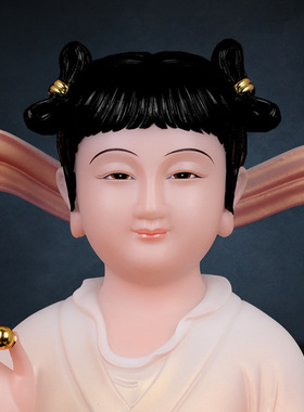 合成石粉中式佛堂装饰摆件