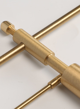 铜中式佛堂杨公寻龙尺高装饰摆件