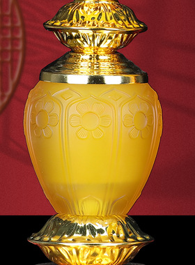 金属琉璃中式佛堂装饰摆件