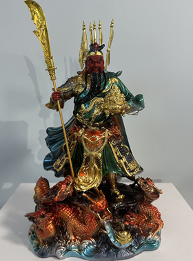 武财神关二爷关公神像供奉