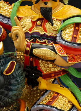 铜中式佛堂台湾铜鎏金九装饰摆件