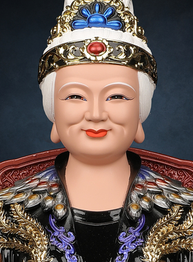 黑妈妈黑奶奶黑老太太神像