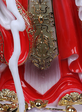 合成玉石粉中式佛堂装饰摆件