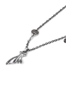 DH7鱼尾项链男女通用钛钢