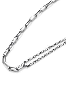 DH7原创设计扭结钛钢情侣项链