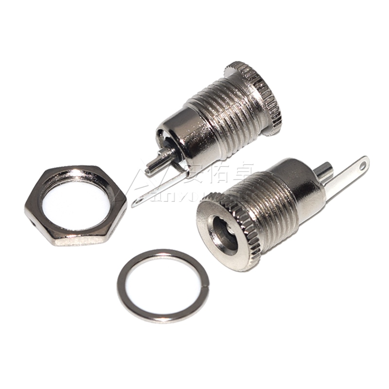 电源插头插座DC-005/012/022B/025M/044A/050/099接头5.5-2.1/2.5 - 图3