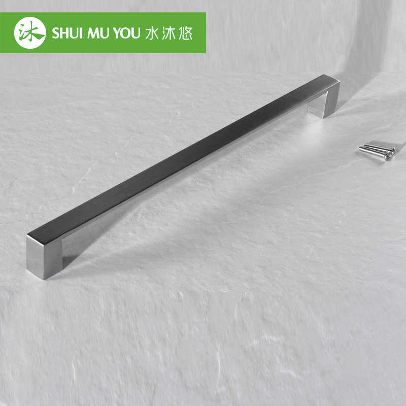 水沐悠高端不锈钢实心方形内半圆嵌入式洗碗机冰箱门拉篮拉手把手,淘宝优惠券,粉丝福利购,淘宝优惠卷