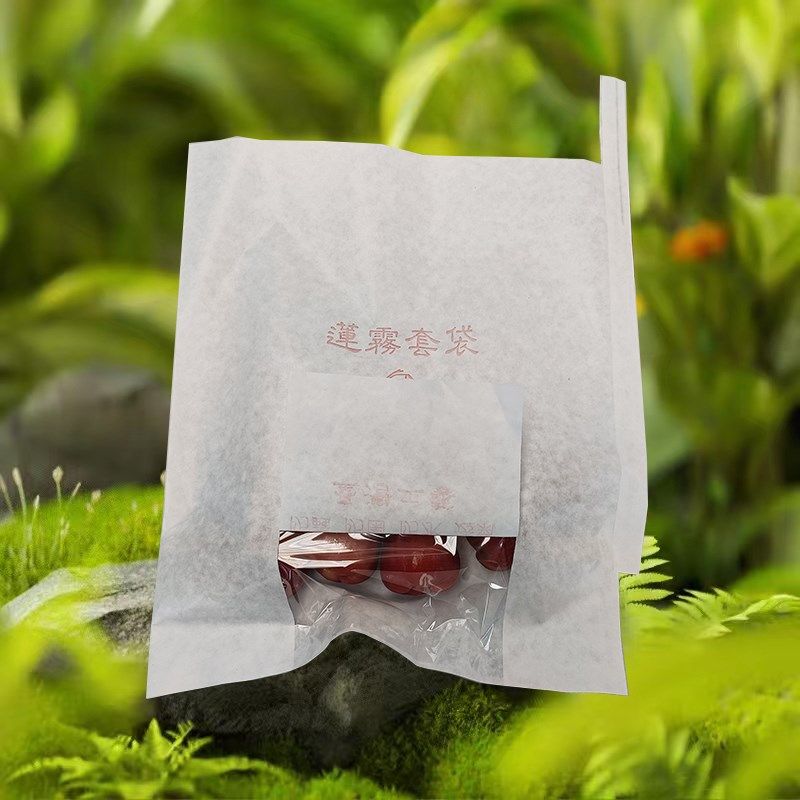 莲雾套袋专用袋下开窗可视洋蒲西红柿番茄防水防虫侧开窗半透明袋,淘宝优惠券,粉丝福利购,淘宝优惠卷